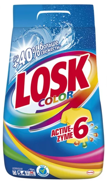 Стиральный порошок Losk Color автомат, 5,4 кг