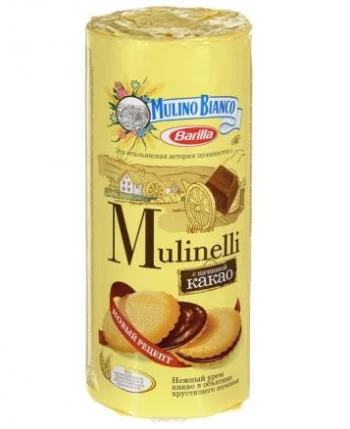 Mulino Bianco Mulinelli печенье с какао, 300 г
